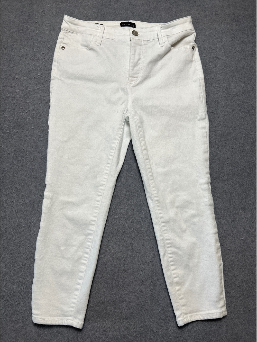 Talbots White 4P Jegging Crop Pants